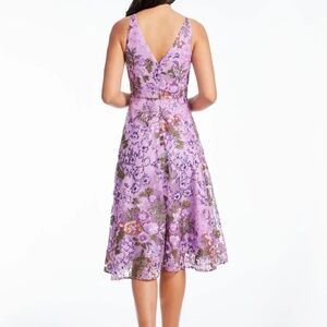New Dress from Dress the Population Dress Lavender Multi Color ELISA Size 6